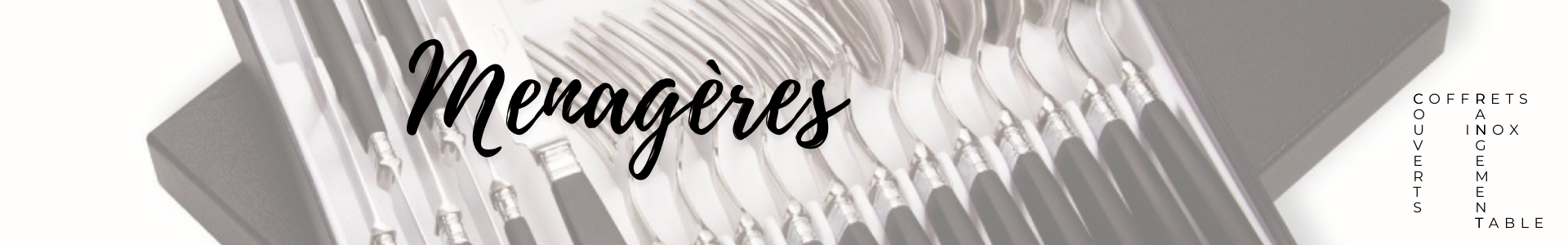 Ménagère design Made in France | Coin-fr