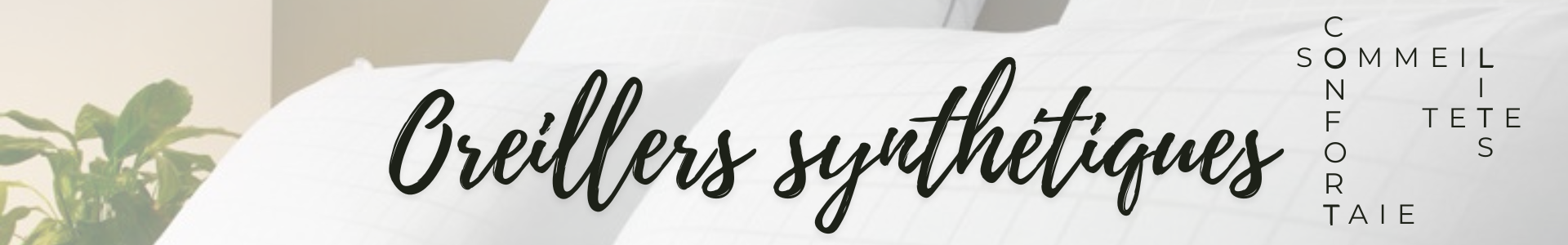 Comfortable synthetic pillow Made in France |  Francecorner