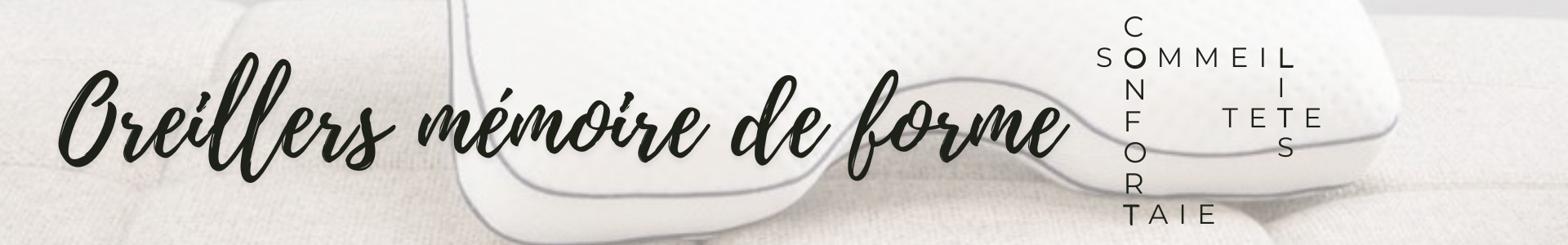 Oreiller mémoire de forme pour professionnels (CHR...) - Made in France | Comptoir des industries