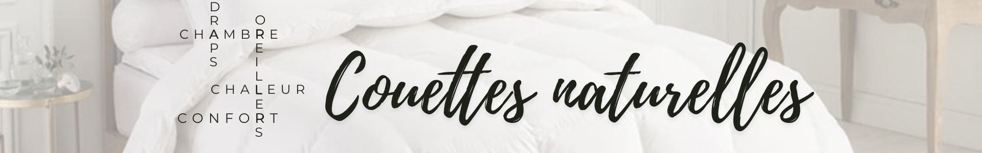 Natural duvet Made in France