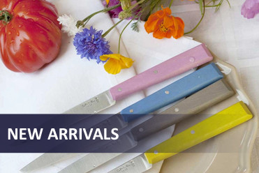 New arrivals Opinel and tableware made in france